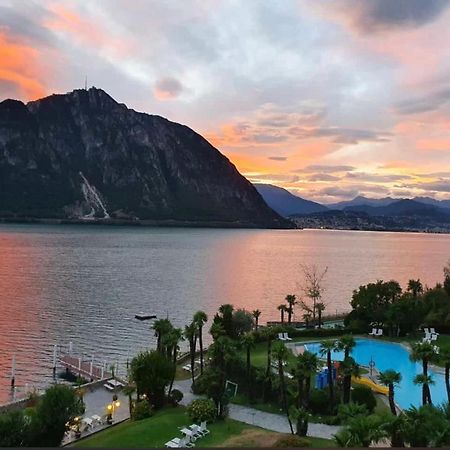 Holiday On The Lake Lugano 6 Bissone Esterno foto