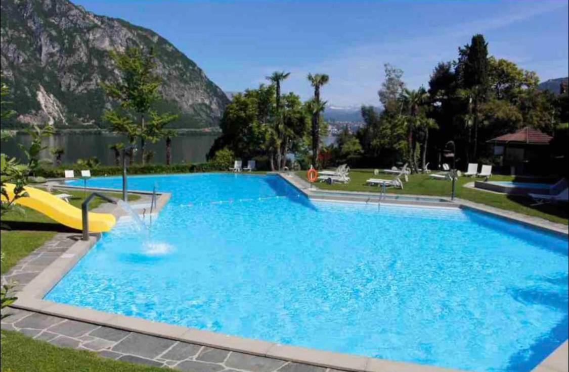 Holiday On The Lake Lugano 6 Bissone Esterno foto